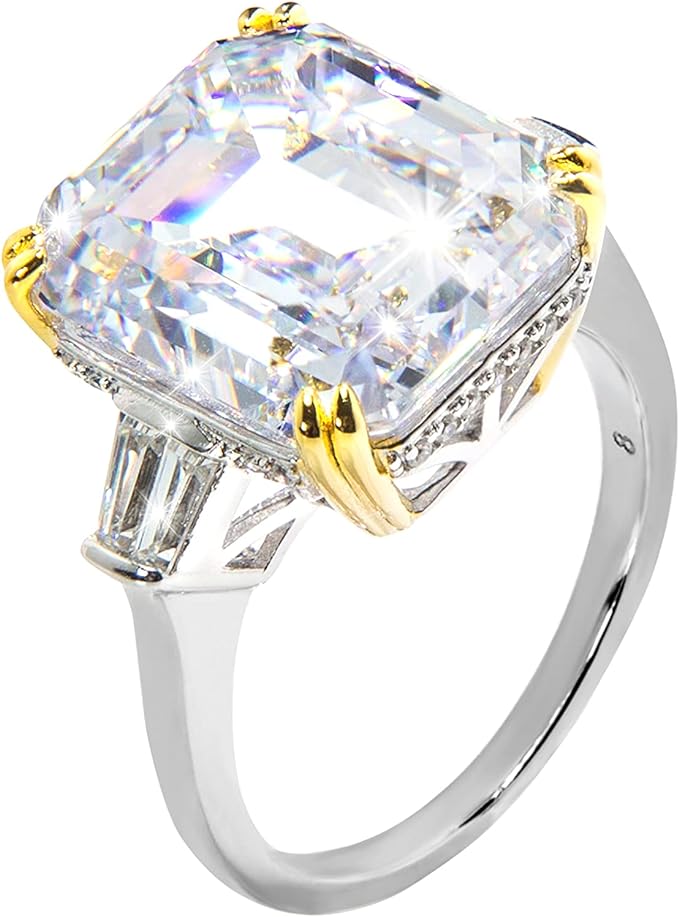 Man-Made Diamond Rings For Women | 31CT Engagement Rings For Women