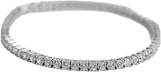 Cubic Zirconia Tennis Bracelets 15.5CT | Diamond Bracelets for Women