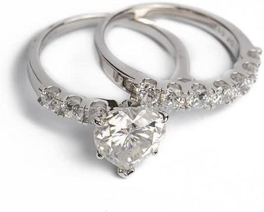 Diamond Heart Ring | Bridal Set Ring | Engagement Rings For Women