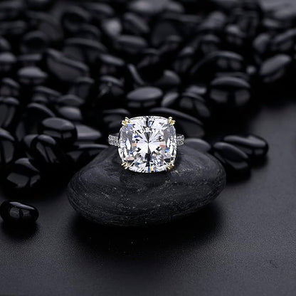 Radiant Cushion Cut Ring | Man-Made Diamond Rings For Women