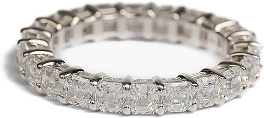 5CTTW Diamond Eternity Ring, Lab Created Stones