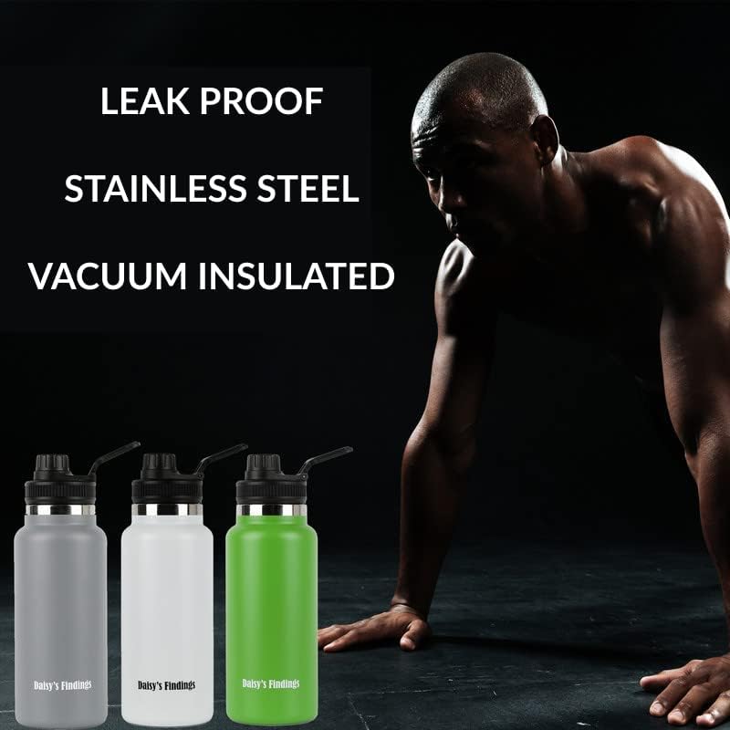 Portable Water Bottle | Insulated & Portable Vacuum Insulated Water Cup | Sports Water Jug