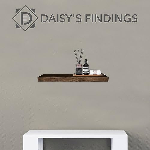 Small Floating Shelf for Wall | Mini Shelf for Bedroom, Living Room and Kitchen, Rustic